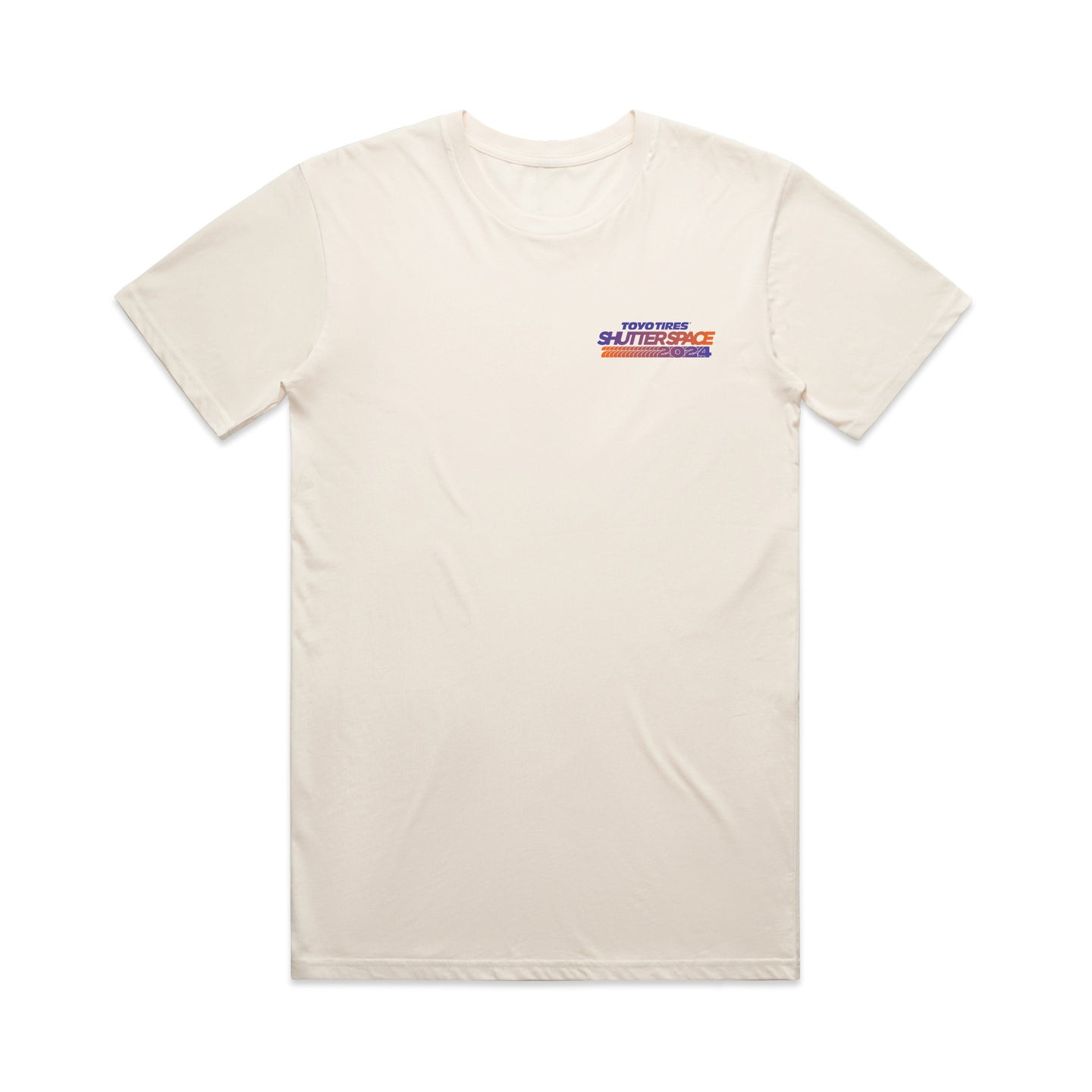 Toyo Tires Shutter Space 2024 T-Shirt - Natural White