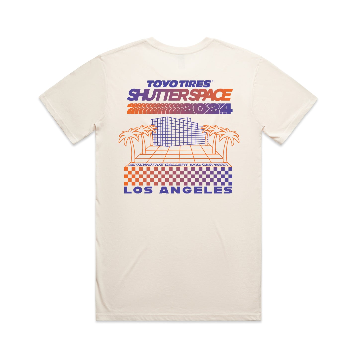 Toyo Tires Shutter Space 2024 T-Shirt - Natural White